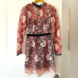 La Madison Talulah Passion Lace mini dress
